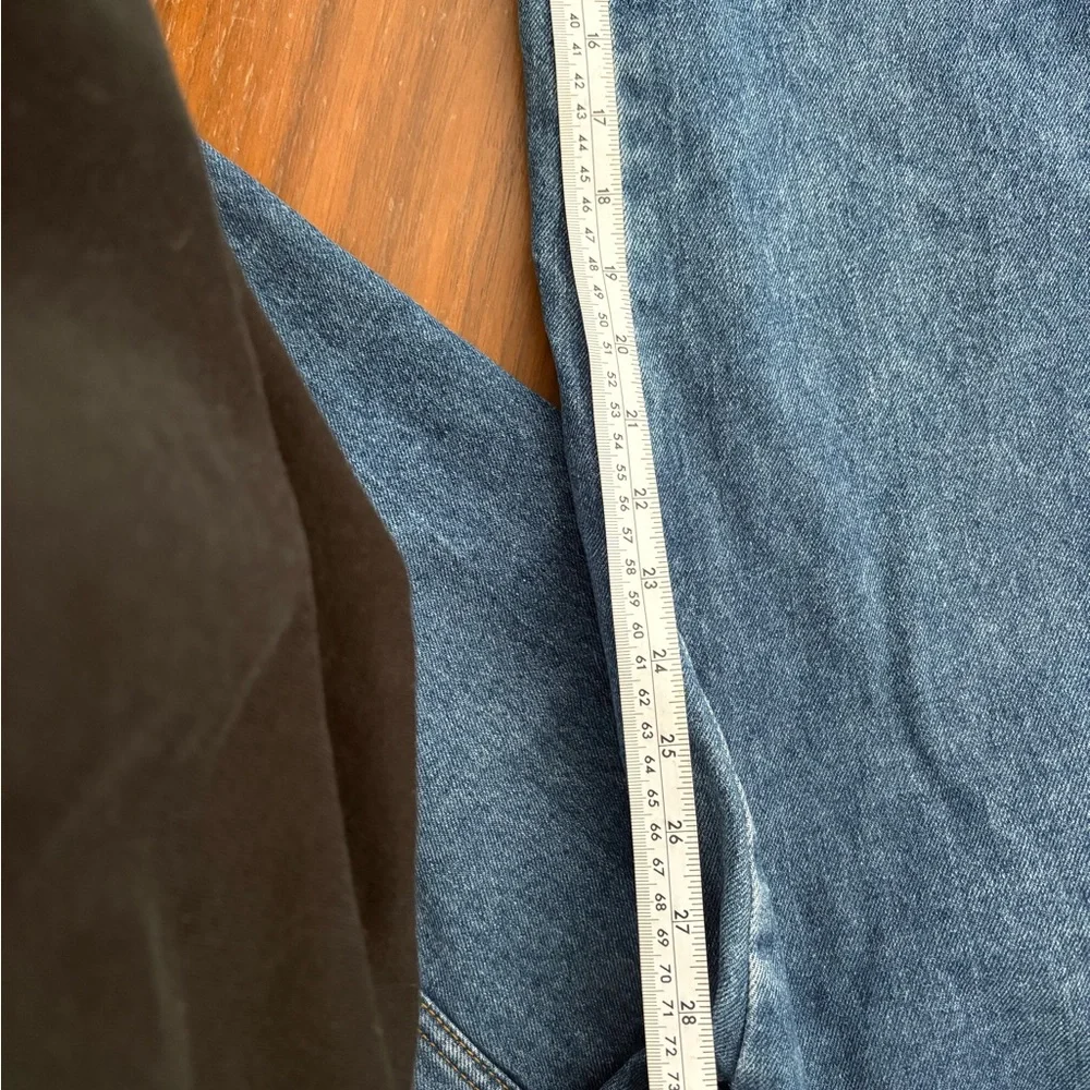 Vintage 80s High Rise Mom Jeans 26 Waist Embellished Denim 100% Cotton - Picture 12 of 12